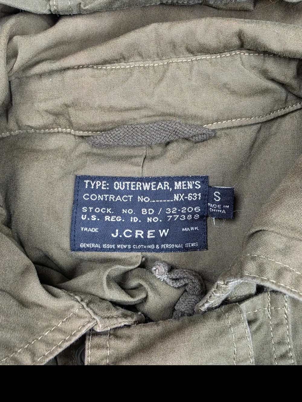 Gorpcore Utility Field Jackey Military Inspired Small Jcrew